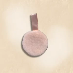 Esponja Puff com fita de cetim - Corel Embalagens