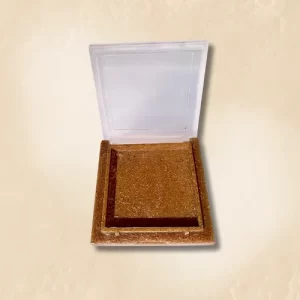 Estojo Ecológico com tampa transparente leitosa